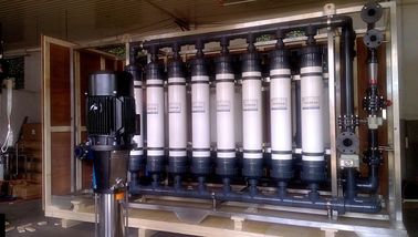 Sistema de tratamiento de aguas del filtro del acero inoxidable ultra para el agua subterránea inferior