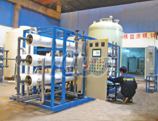 Solos sistemas industriales de la purificación del agua potable de la etapa 250lph