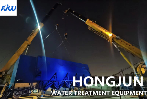 Tratamiento de aguas residuales industrial integrado del equipo de la purificación del agua