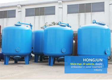 Las multimedias autos azules filtran la tarifa que desala del tratamiento de aguas 95-99% para la planta de la purificación del agua