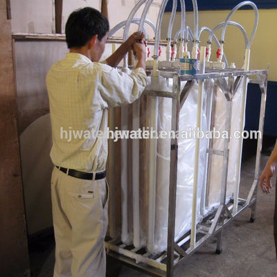 HJW151201292 10T por día venden a Sri Lanka el dispositivo de filtro de aguas residuales de membrana de la flota