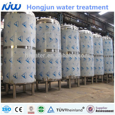 Precio de fábrica de tanque de agua de acero inoxidable 304/316 en China