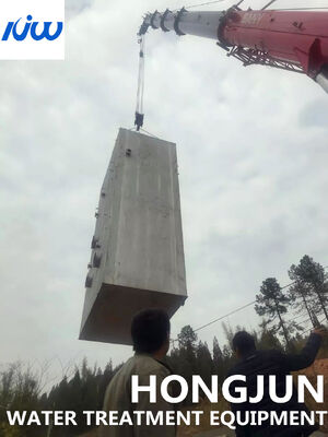 100 m3 por hora Instalación integrada de equipos de proceso de tratamiento de agua pura para purificación de aguas fluviales