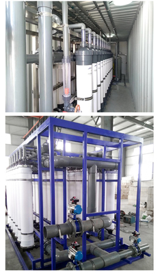 Ósmosis reversa de la precisión de la filtración del equipo en contenedor del tratamiento de aguas