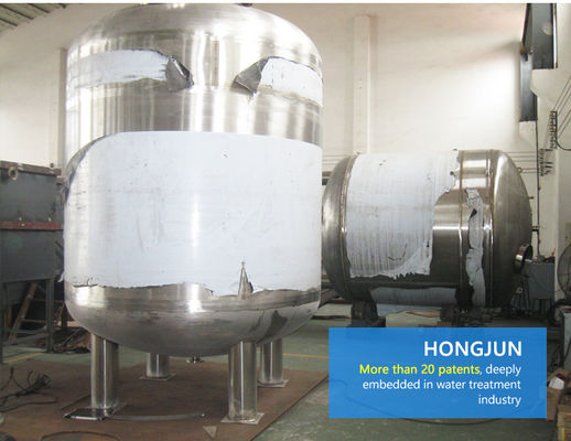 Tanque de floculación grande de acero inoxidable para sistema de dispositivo de purificación de agua