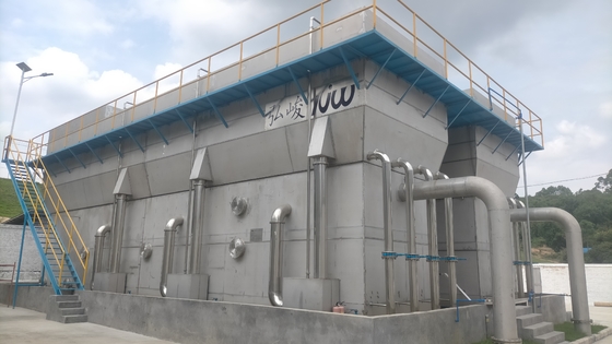 Equipo integrado de depuración de floculantes de agua de río con capacidad de 10000TPD