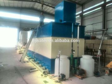 HJW151201223 para uso hotelero aireación sistema de tratamiento de agua negra de acero inoxidable