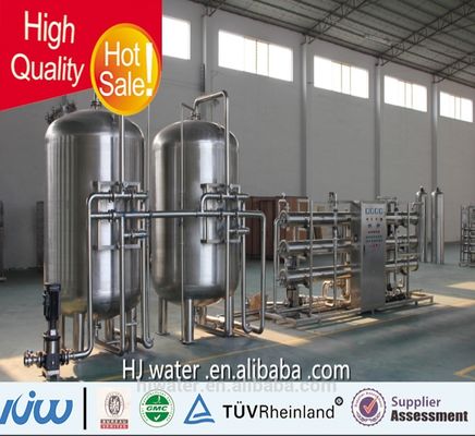 Tanque de filtro de agua de acero inoxidable industrial / Tanques de presión HJ-AGAGAZ25