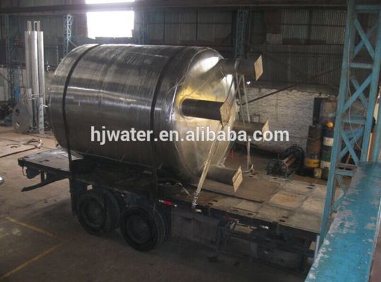 Tanque de presión de agua A16 OEM duradero de acero inoxidable 304 para el tratamiento de aguas residuales