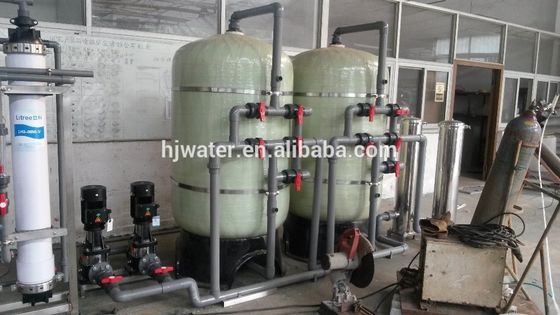 Desionizador de agua de lecho mixto de intercambio iónico automático HJ10 para embarcaciones