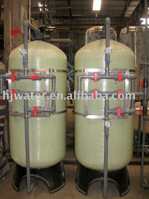 planta de purificación de agua intercambiador de iones