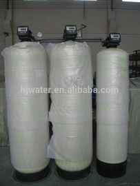 Tratamiento de agua de acero inoxidable de 3T/H con tanque de almacenamiento de agua de FRP HJ- EDECEE28
