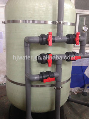 Tanque de resina para ablandador de agua/tanque de filtro de arena de recipiente a presión de FRP HJ-DERR29