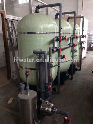 Tanque de resina para ablandador de agua/tanque de filtro de arena de recipiente a presión de FRP HJ-DERR29